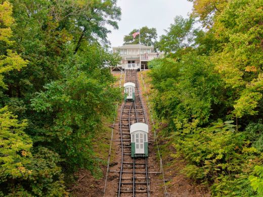 The World’s Shortest & Steepest Scenic Railway: Dubuque’s Historic Fenelon Place Elevator
